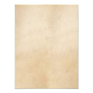 Vintage 1850 Parchment Paper Template Blank Fotodruck