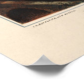 Vintage 1862 Yankee-Freiwillige marschieren in Dix Poster (Ecke)