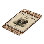 "Vintage 1889 Farm House Coffee Ad" Magnet (Linke Seite)