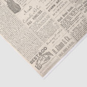 Vintage 1889 Werbung Seidenpapier (Ausschnitt)