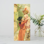 Vintage 18. Jahrhundert Carriage Foto Card (Stehend Vorderseite)