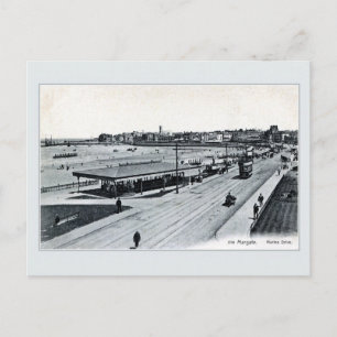 Vintage 1900er Marine Drive Margate Kent England Postkarte