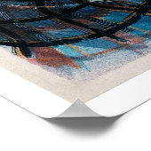 Vintage 1902-Golfdrucke Poster (Ecke)