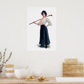 Vintage 1902-Golfdrucke Poster (Küche)