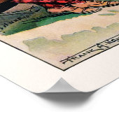 Vintage 1902-Golfdrucke Poster (Ecke)