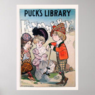 Vintage 1902-Golfdrucke Poster
