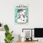 Vintage 1903-Golf-Printwerbung Poster (Heimbüro)