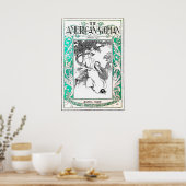 Vintage 1903-Golf-Printwerbung Poster (Küche)