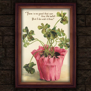 Vintage 1905 Botanisches Wandposter Poster