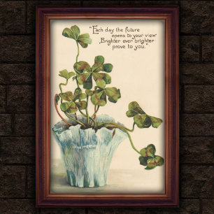 Vintage 1905 Botanisches Wandposter Poster