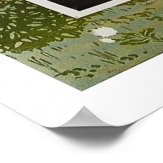 Vintage 1908-Golf-Printwerbung Poster (Ecke)