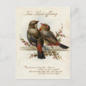 Vintage 1908 True Love's Offering Postkarte (Vorderseite)