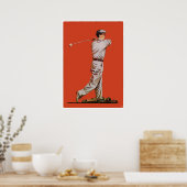 Vintage 1911-Golfdrucke Poster (Küche)