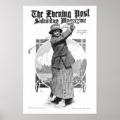 Vintage 1913-Golf-Printwerbung Poster (Vorne)