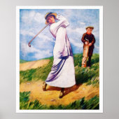 Vintage 1915-Golfdrucke Poster (Vorne)