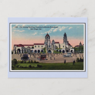 Vintage 1915 Panama California Expo San Diego 1 Postkarte