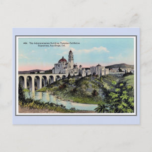 Vintage 1915 Panama Kalifornien Expo San Diego 4 Postkarte
