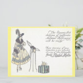 Vintage 1920er-Hutminerie Anzeigen Karte (Stehend Vorderseite)