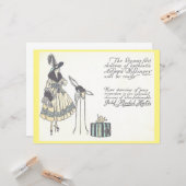 Vintage 1920er-Hutminerie Anzeigen Karte (Vorderseite/Rückseite Beispiel)