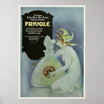 Vintage 1920er Jahre Print Ad Woman Frivole Parfüm