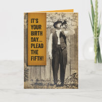 Vintage 1920er Mann - berufe dich auf den fünften