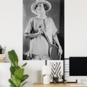 Vintage 1920er-Women's Tennis Fashion Poster (Heimbüro)