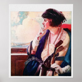 Vintage 1923-Golf-Printwerbung Poster