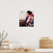 Vintage 1923-Golf-Printwerbung Poster (Küche)