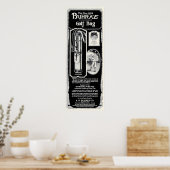 Vintage 1924 Golfausrüstung Printwerbung Poster (Küche)