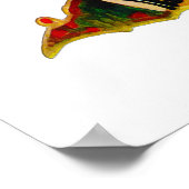 Vintage 1924-Golfdrucke Poster (Ecke)