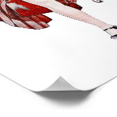 Vintage 1924-Golfdrucke Poster (Ecke)