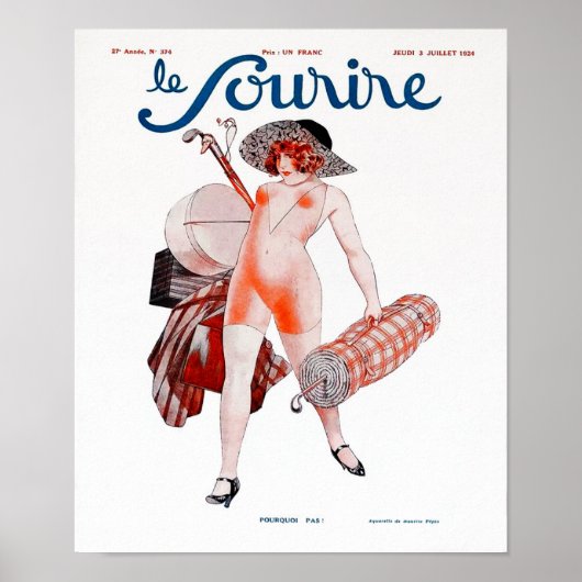 Vintage 1924-Golfdrucke Poster (Vorne)