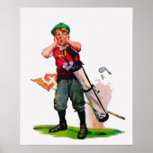 Vintage 1925-Golfdrucke Poster (Vorne)