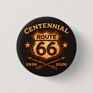 Vintage 1926 bis 2026 Road Keepsake Button