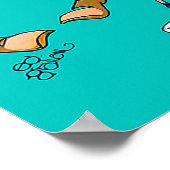 Vintage 1930-Golf-Printwerbung Poster (Ecke)