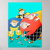 Vintage 1930-Golf-Printwerbung Poster (Vorne)