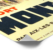 Vintage 1930er Jahre Poster (Ecke)