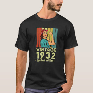Vintage 1932 T S Limited Edition 90. Geburtstag T-Shirt