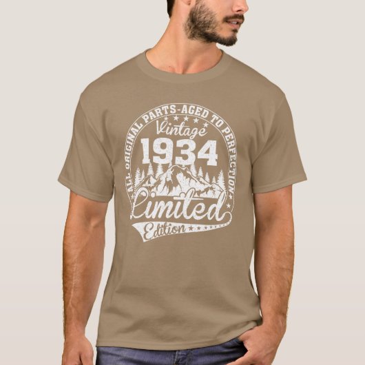 VINTAGE 1934 vintage T-Shirt (Vorderseite)