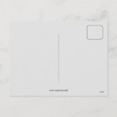 Vintage 1936 feiertagspostkarte (Rückseite)