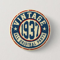 Vintage 1937 alle Vorlagen-Teile