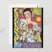 Vintage 1937 postkarte (Vorne/Hinten)