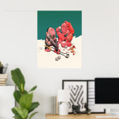 Vintage 1939 Golftasche Poster (Heimbüro)