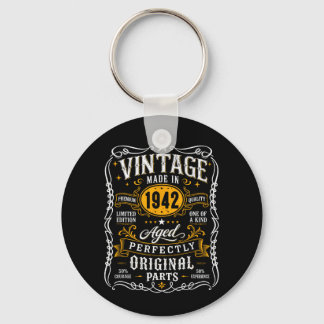 Vintage 1942 85 Jahre 85. Geburtstagsgeschenke für Schlüsselanhänger