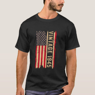 Vintage 1945 Geschenke zum 80. Geburtstag 80 Jahre T-Shirt