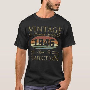 Vintage 1946 80. Geburtstag T-Shirt