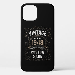 Vintage 1948 limitierte Auflage maßgeschneidert Case-Mate iPhone Hülle