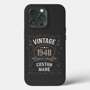 Vintage 1948 Limitierte Auflage Maßgeschneidert Case-Mate iPhone Hülle