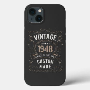 Vintage 1948 Limitierte Auflage Maßgeschneidert Ki Case-Mate iPhone Hülle