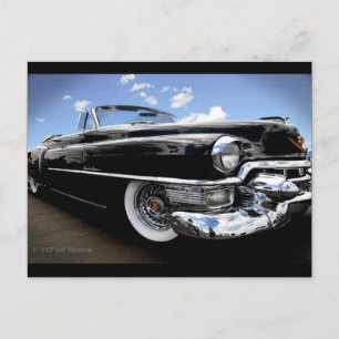 Vintage 1950 Cadillac "Rag Top" Postkarte